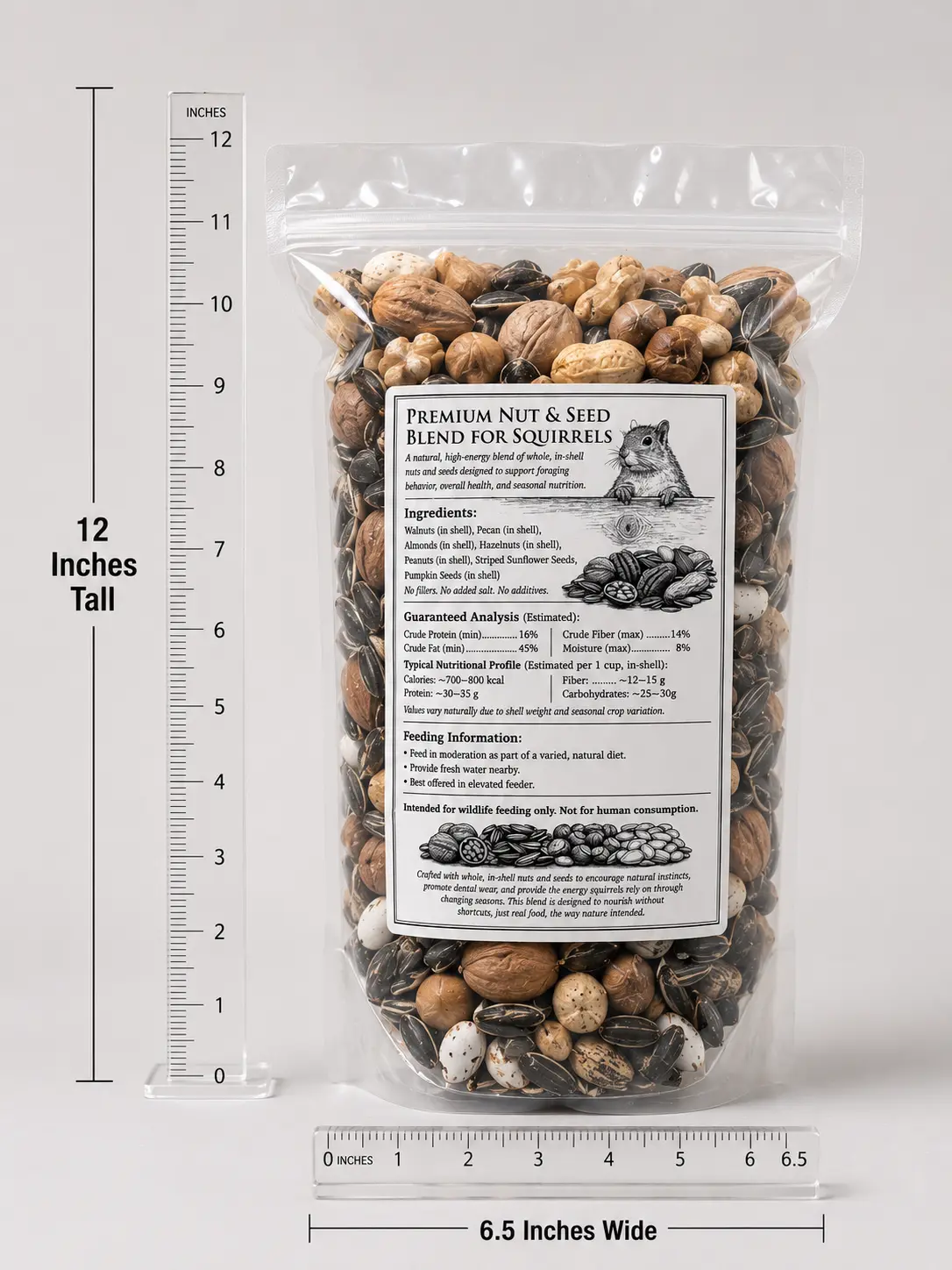 Squirrel Snacks Premium Nut Seed Blend - Image 2